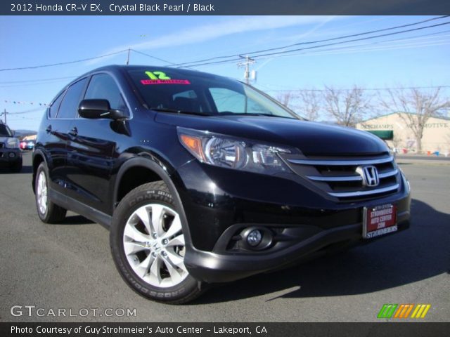 2012 Honda CR-V EX in Crystal Black Pearl
