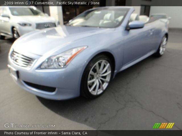 2009 Infiniti G 37 Convertible in Pacific Sky Metallic