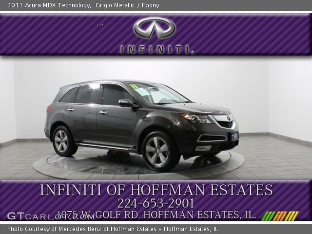 2011 Acura MDX Technology in Grigio Metallic