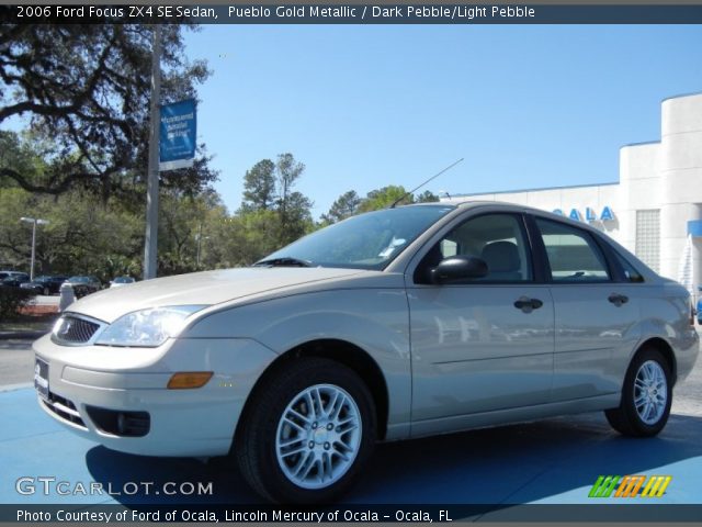 2006 Ford Focus ZX4 SE Sedan in Pueblo Gold Metallic