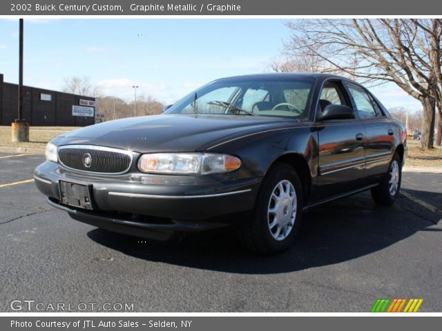 2002 Buick Century Custom in Graphite Metallic