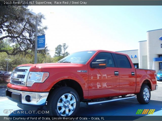 2013 Ford F150 XLT SuperCrew in Race Red