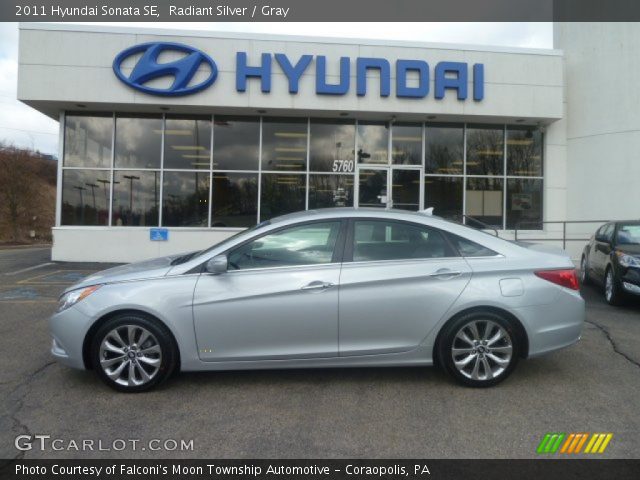 2011 Hyundai Sonata SE in Radiant Silver