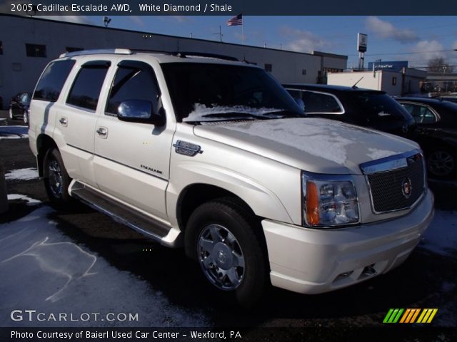 2005 Cadillac Escalade AWD in White Diamond