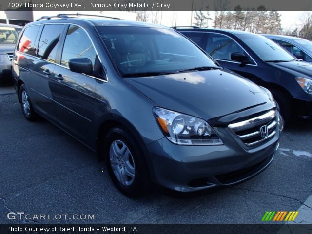 2007 Honda Odyssey EX-L in Nimbus Gray Metallic