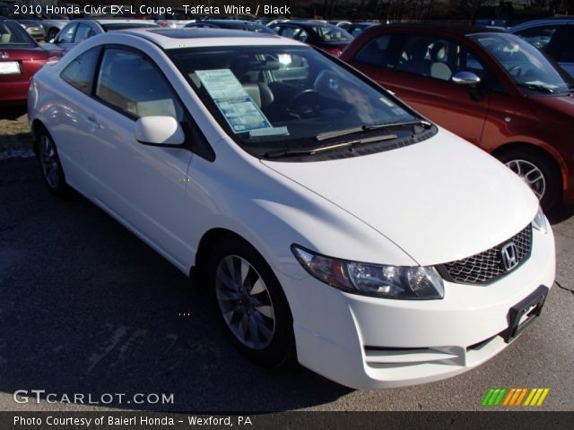 2010 Honda Civic EX-L Coupe in Taffeta White