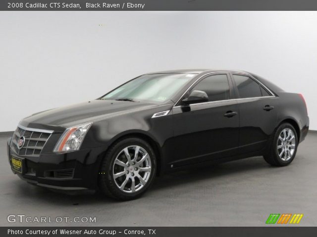 2008 Cadillac CTS Sedan in Black Raven