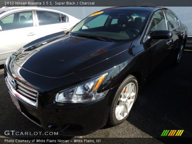 2012 Nissan Maxima 3.5 S in Super Black