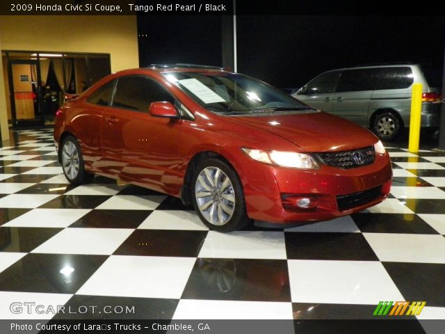 2009 Honda Civic Si Coupe in Tango Red Pearl