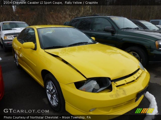 2004 Chevrolet Cavalier LS Sport Coupe in Rally Yellow