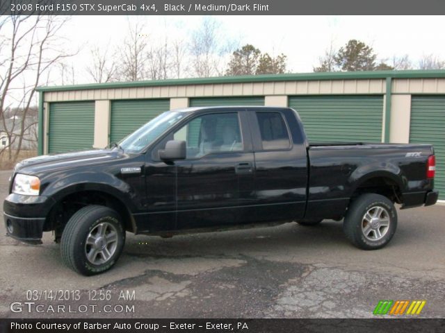 2008 Ford F150 STX SuperCab 4x4 in Black
