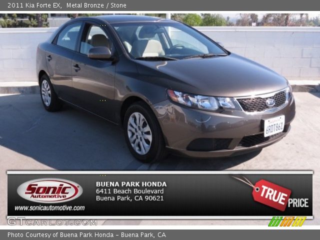 2011 Kia Forte EX in Metal Bronze