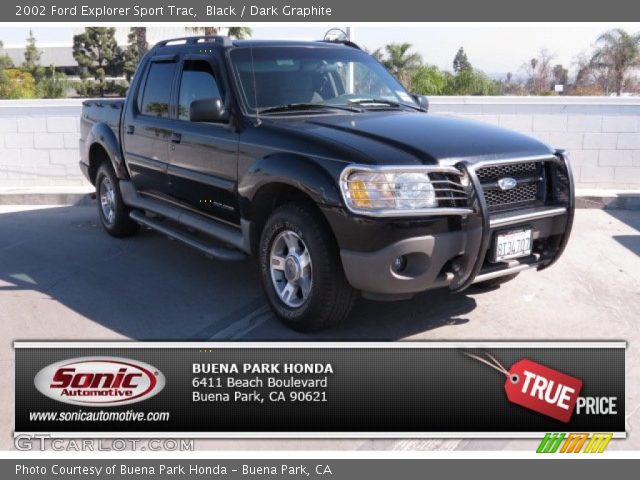 2002 Ford Explorer Sport Trac  in Black