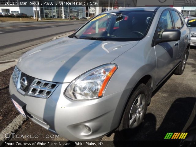 2011 Nissan Rogue S AWD in Silver Ice Metallic