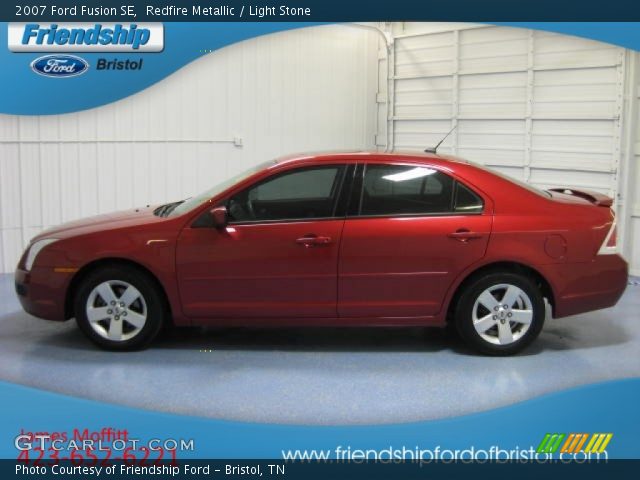 2007 Ford Fusion SE in Redfire Metallic