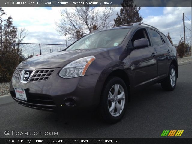 2008 Nissan Rogue SL AWD in Iridium Graphite Metallic