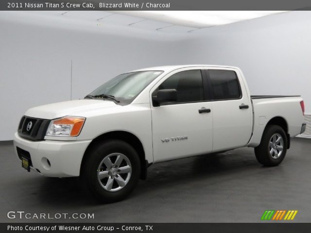 2011 Nissan Titan S Crew Cab in Blizzard White