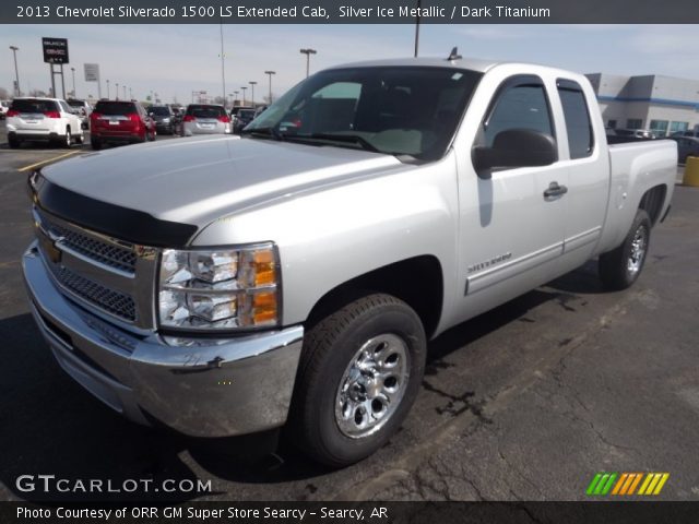 2013 Chevrolet Silverado 1500 LS Extended Cab in Silver Ice Metallic