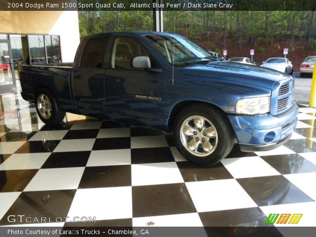 2004 Dodge Ram 1500 Sport Quad Cab in Atlantic Blue Pearl