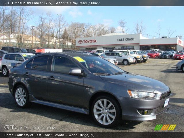2011 Mitsubishi Lancer GTS in Graphite Gray Pearl