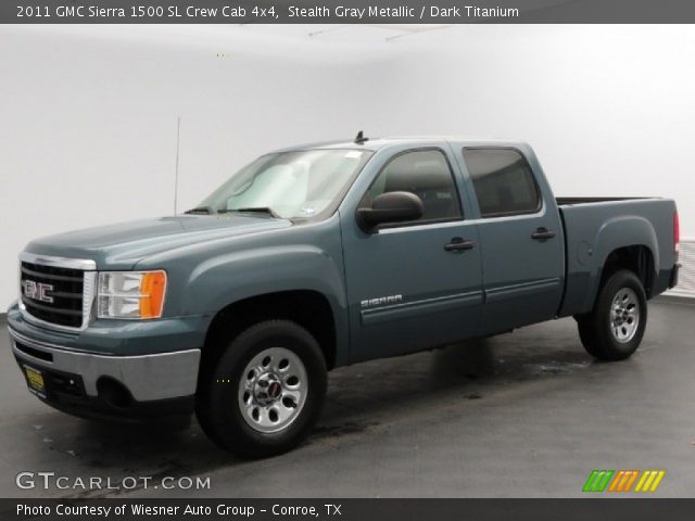 2011 GMC Sierra 1500 SL Crew Cab 4x4 in Stealth Gray Metallic