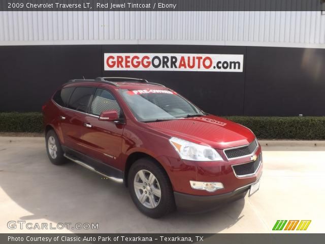 2009 Chevrolet Traverse LT in Red Jewel Tintcoat