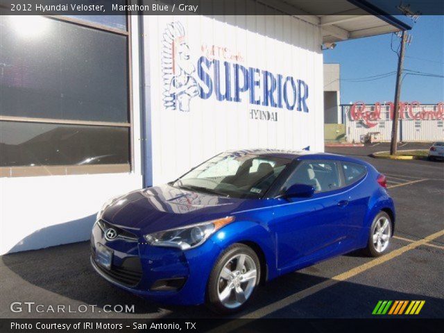 2012 Hyundai Veloster  in Marathon Blue