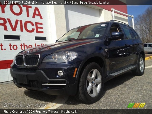 2009 BMW X5 xDrive30i in Monaco Blue Metallic