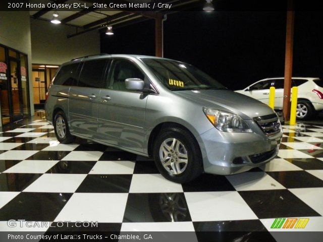 2007 Honda Odyssey EX-L in Slate Green Metallic