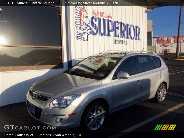2011 Hyundai Elantra Touring SE in Shimmering Silver Metallic