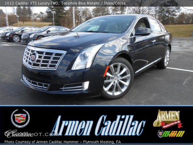 2013 Cadillac XTS Luxury FWD in Sapphire Blue Metallic