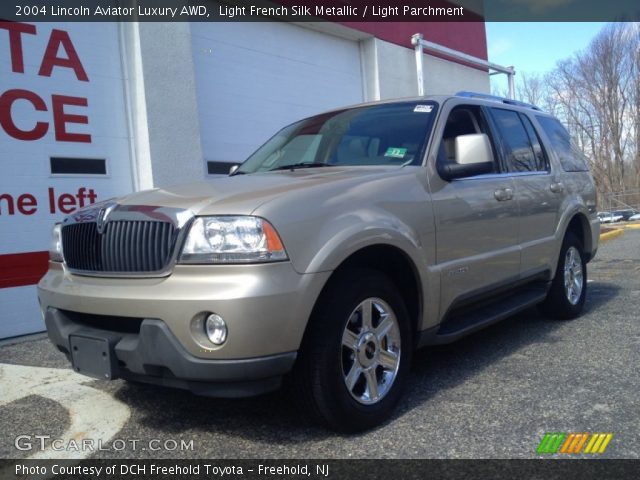 2004 Lincoln Aviator Luxury AWD in Light French Silk Metallic
