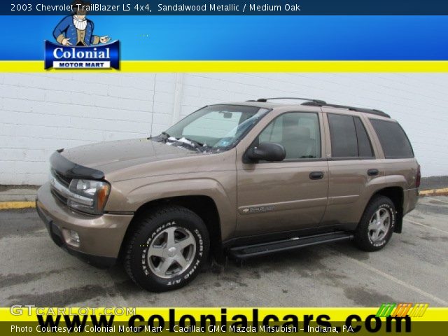 2003 Chevrolet TrailBlazer LS 4x4 in Sandalwood Metallic
