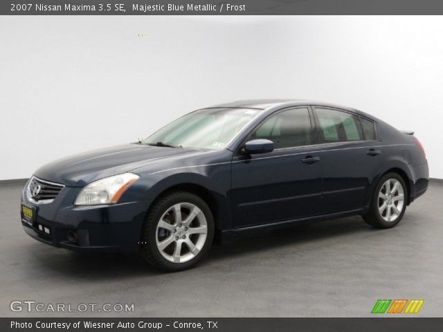 2007 Nissan Maxima 3.5 SE in Majestic Blue Metallic