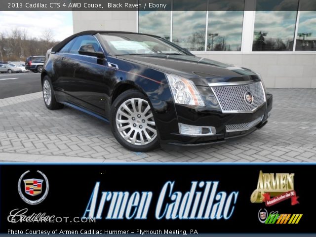 2013 Cadillac CTS 4 AWD Coupe in Black Raven