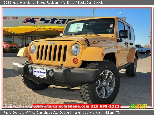 2013 Jeep Wrangler Unlimited Rubicon 4x4 in Dune