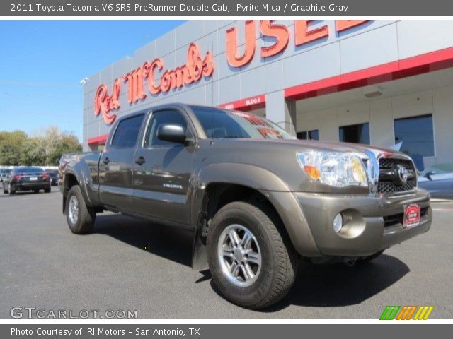 2011 Toyota Tacoma V6 SR5 PreRunner Double Cab in Pyrite Mica