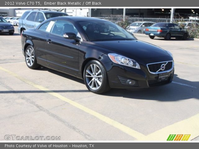 2012 Volvo C70 T5 in Ember Black Metallic