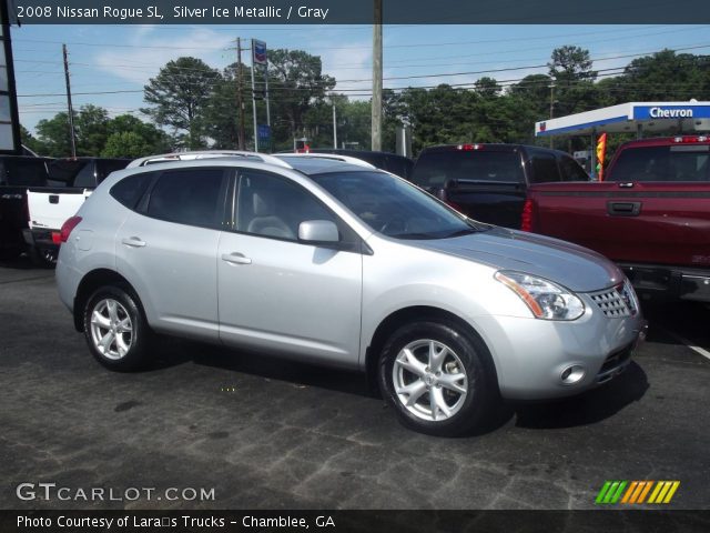 2008 Nissan Rogue SL in Silver Ice Metallic