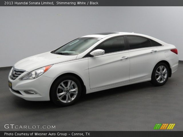 2013 Hyundai Sonata Limited in Shimmering White