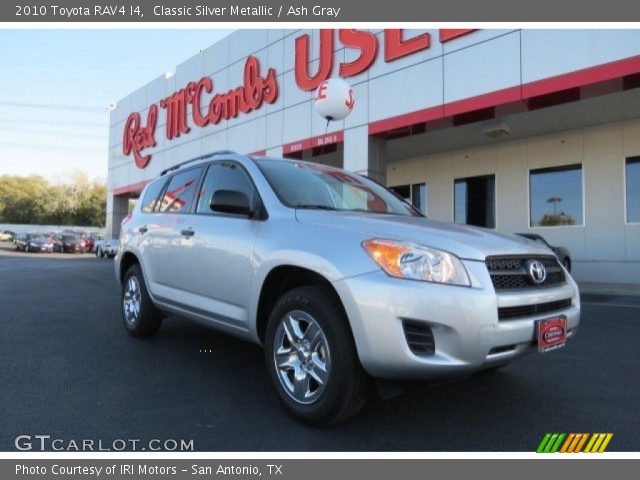 2010 Toyota RAV4 I4 in Classic Silver Metallic