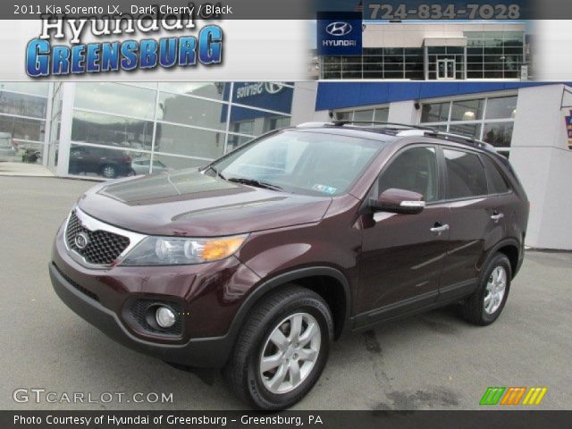 2011 Kia Sorento LX in Dark Cherry