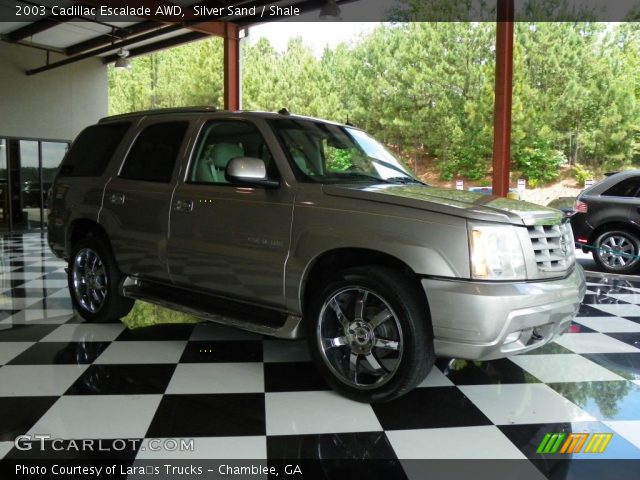 2003 Cadillac Escalade AWD in Silver Sand