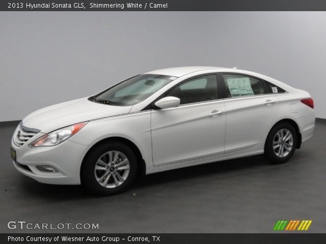 2013 Hyundai Sonata GLS in Shimmering White