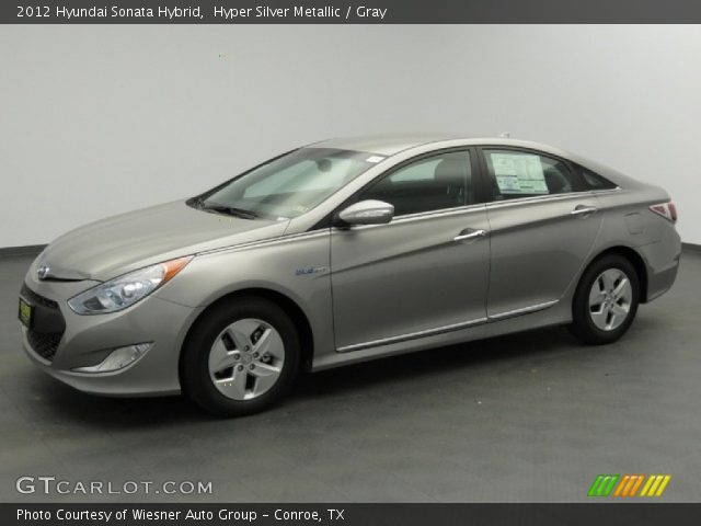 2012 Hyundai Sonata Hybrid in Hyper Silver Metallic