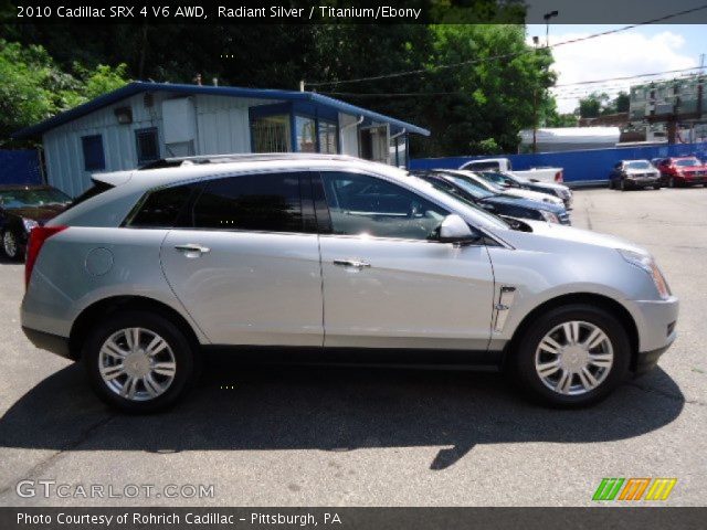 2010 Cadillac SRX 4 V6 AWD in Radiant Silver