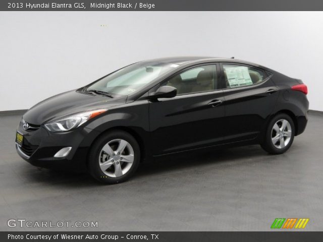 2013 Hyundai Elantra GLS in Midnight Black