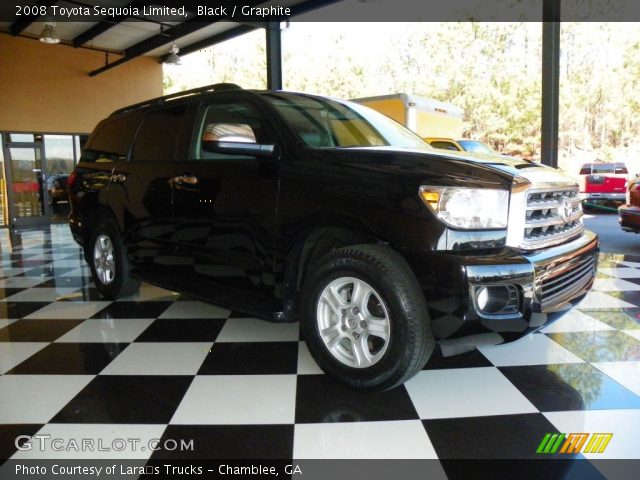 2008 Toyota Sequoia Limited in Black