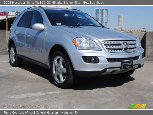 2008 Mercedes-Benz ML 320 CDI 4Matic in Iridium Silver Metallic