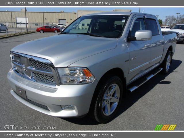 Bright Silver Metallic 2009 Dodge Ram 1500 Sport Crew Cab